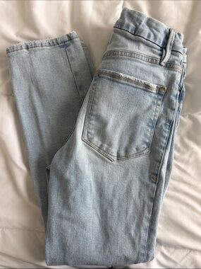 Good American Light Wash High-Rise Jeans